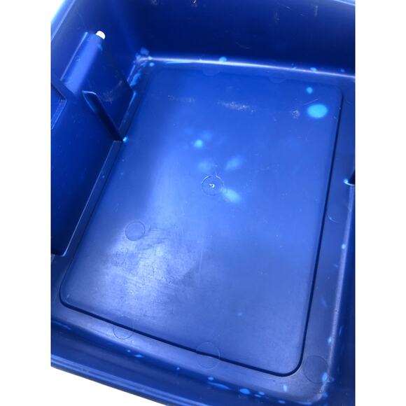 Teenage Mutant Ninja Turtles Blue Vintage 1990 Thermos Lunchbox - Picture 7 of 7